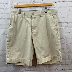 Polo Ralph Lauren Mens Size 32 Khaki Chino Classic Fit Shorts